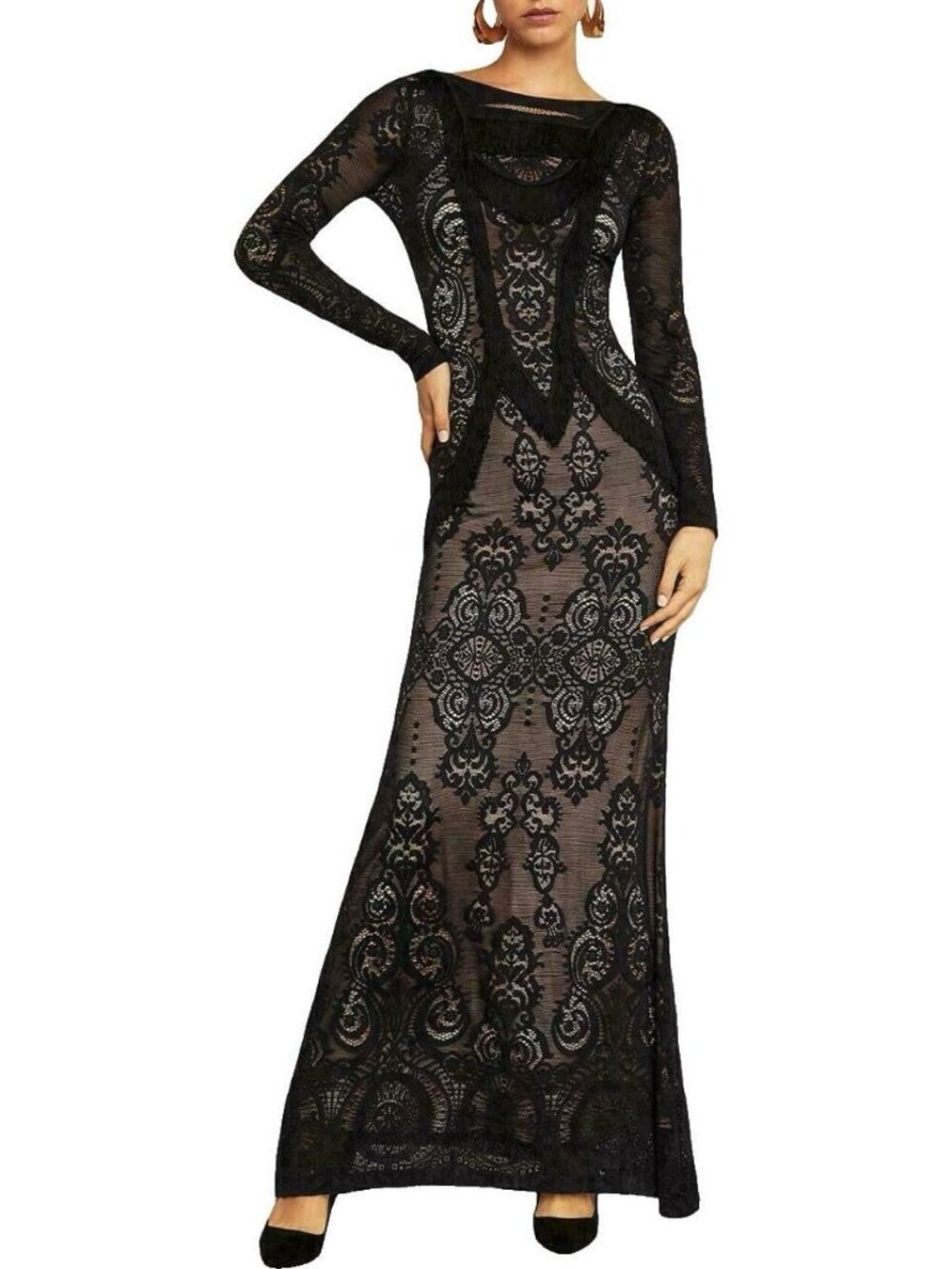 BCBGMAXAZRIA Women's Black Dress